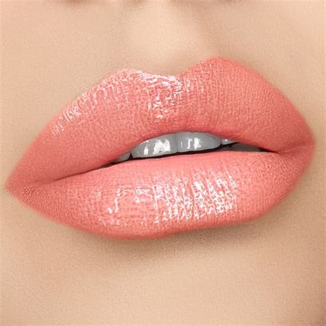 satin peach dior lip gloss